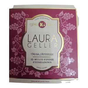 Laura Geller Nude Attitude Multi-Finish 12 Eyeshadow Palette Makeup Skincare New
